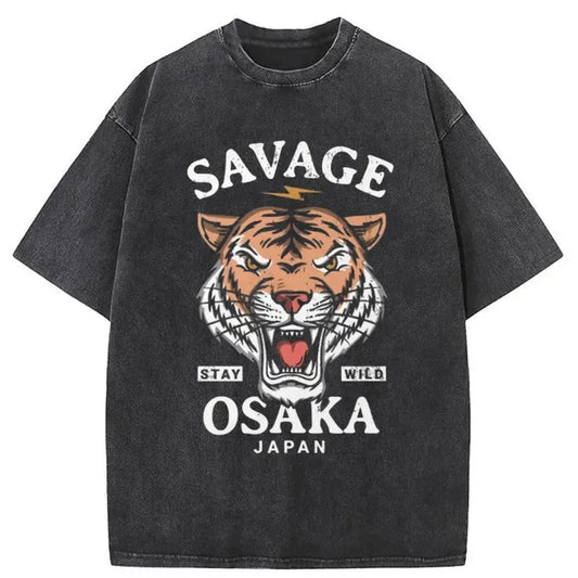 Savage Osaka Japan Washed T-Shirt