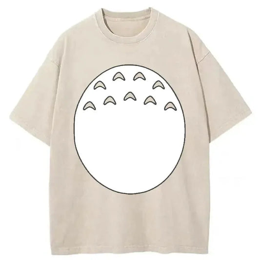 Soft And Cute Belly Washed T-Shirt