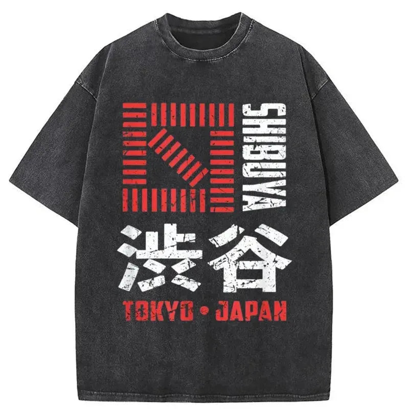 Shibuya Japan Washed T-Shirt