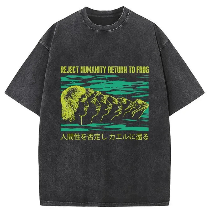 Return To Frog Japanese Washed T-Shirt