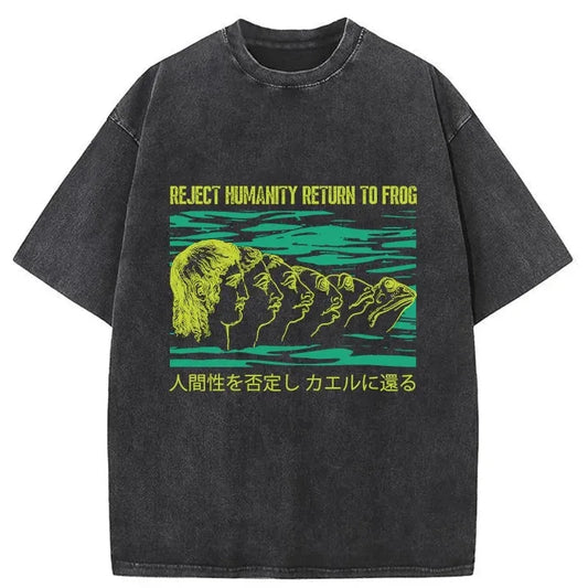 Return To Frog Japanese Washed T-Shirt
