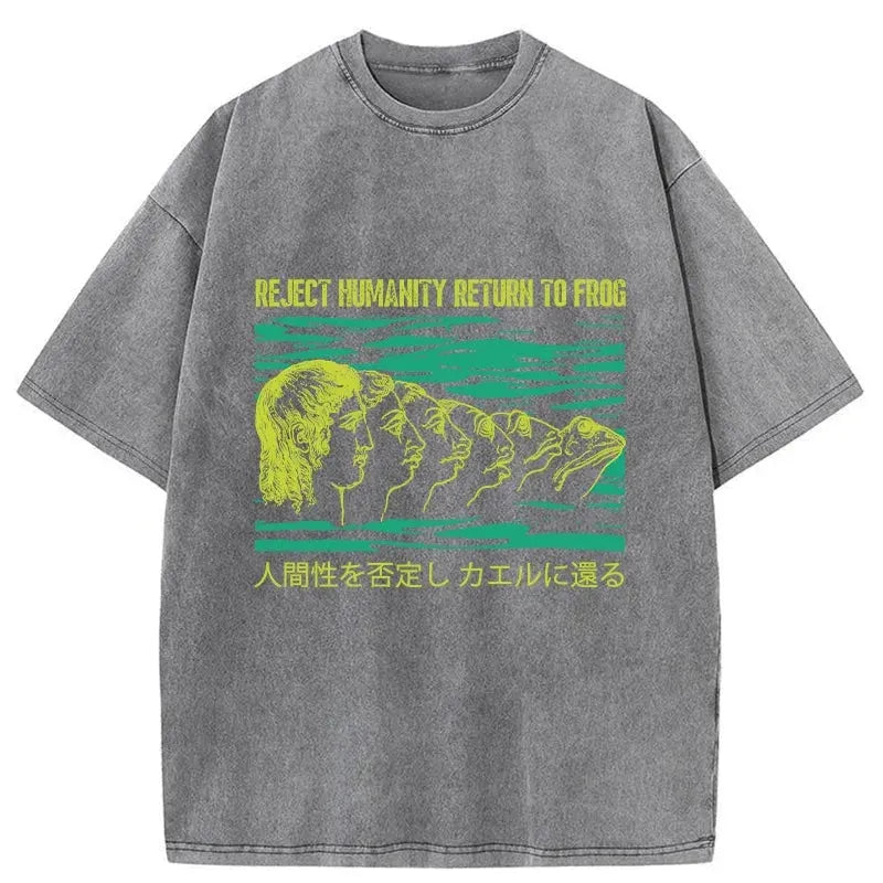 Return To Frog Japanese Washed T-Shirt