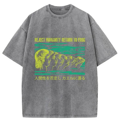 Return To Frog Japanese Washed T-Shirt