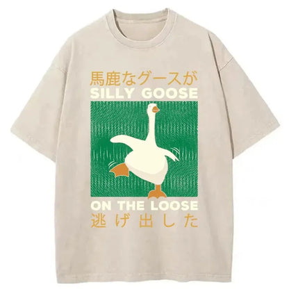 Silly Goose Japan Washed T-Shirt