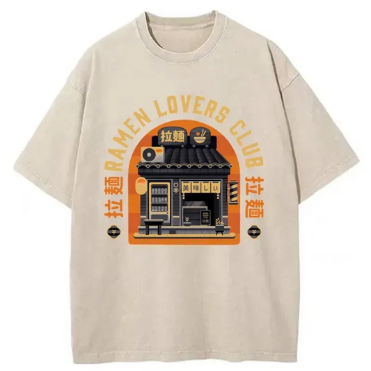 Ramen Lovers Club Washed T-Shirt