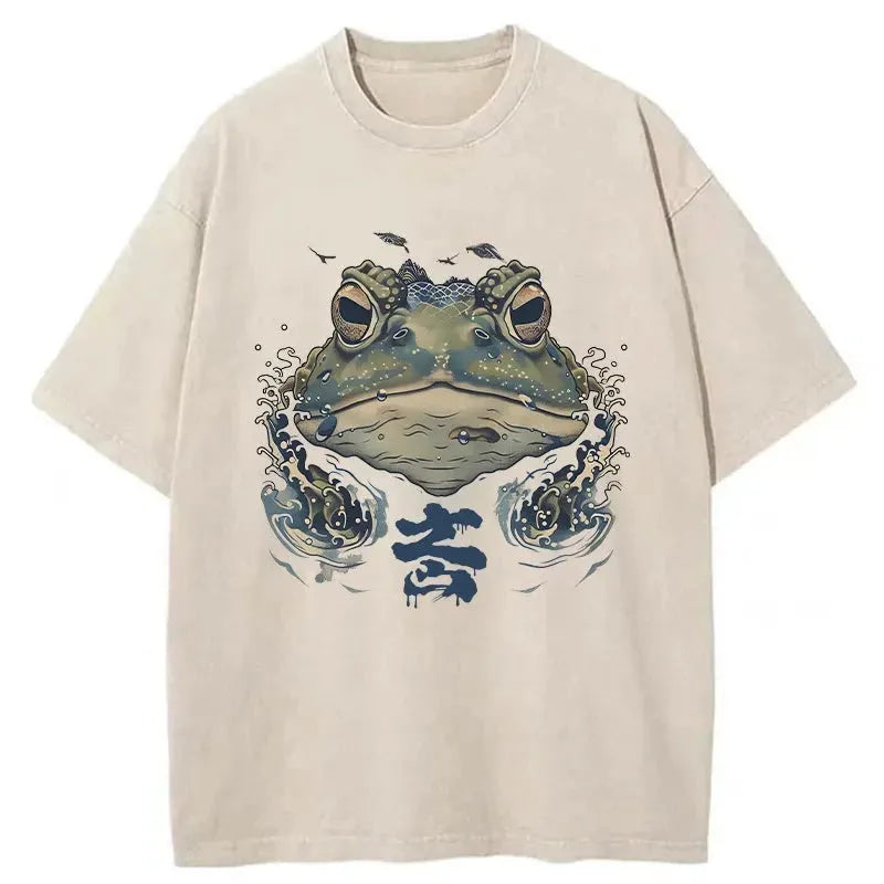 Scary Frog Japan Washed T-Shirt