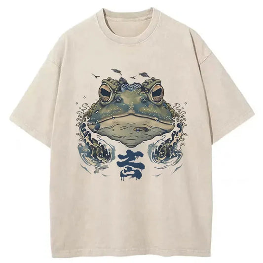 Scary Frog Japan Washed T-Shirt