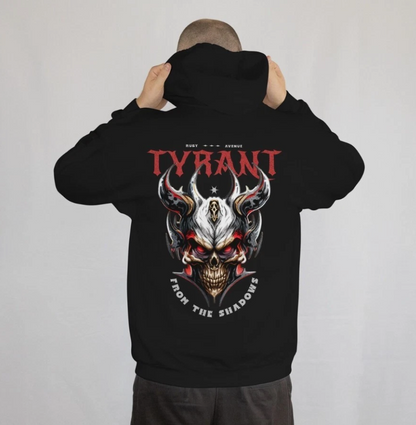 Edgy Skull Hoodie: Dark Fantasy Gothic Pullover