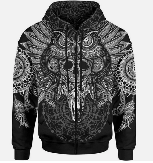 Spirit Zip Hoodie For Men Women