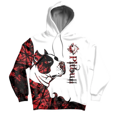 Unisex Love Pitbull Sweatshirt Hoodie, Pitbull Lover Hoodie, Pitbull Sweatshirt