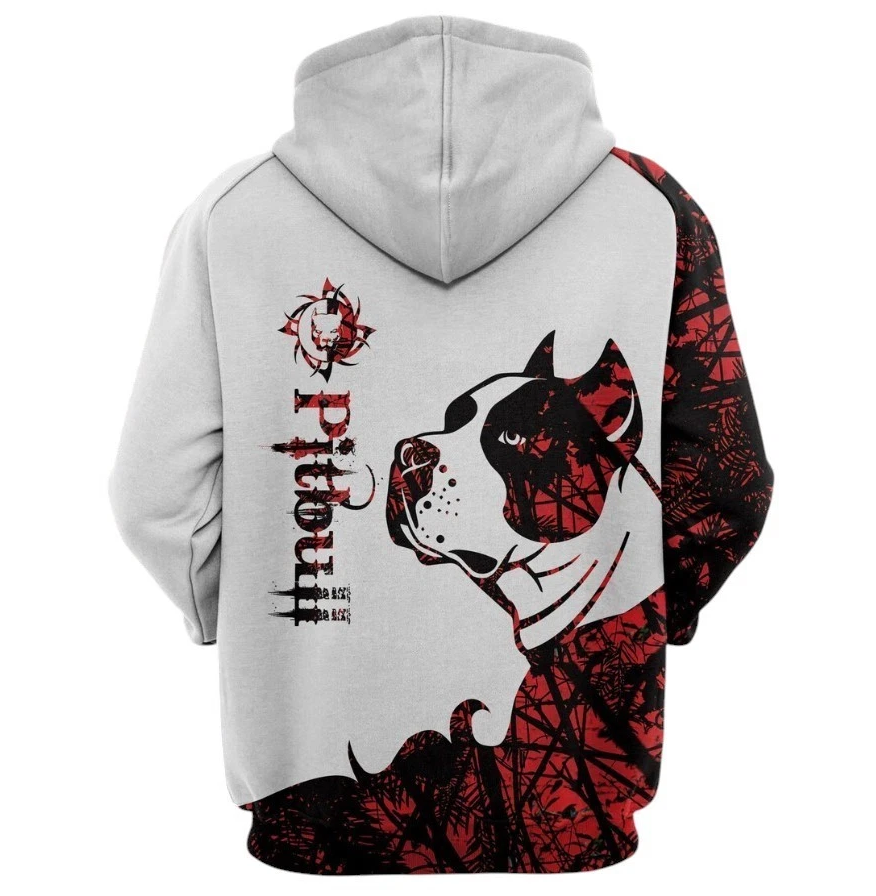 Unisex Love Pitbull Sweatshirt Hoodie, Pitbull Lover Hoodie, Pitbull Sweatshirt