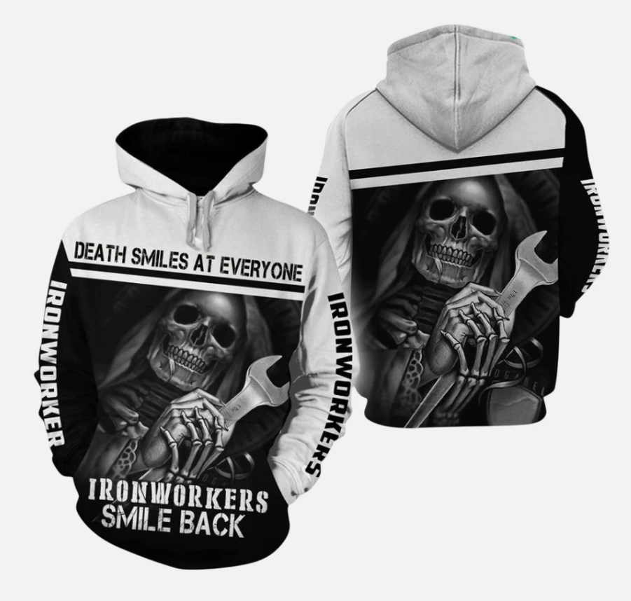 Ironworkers 3D All Over Print Hoodie