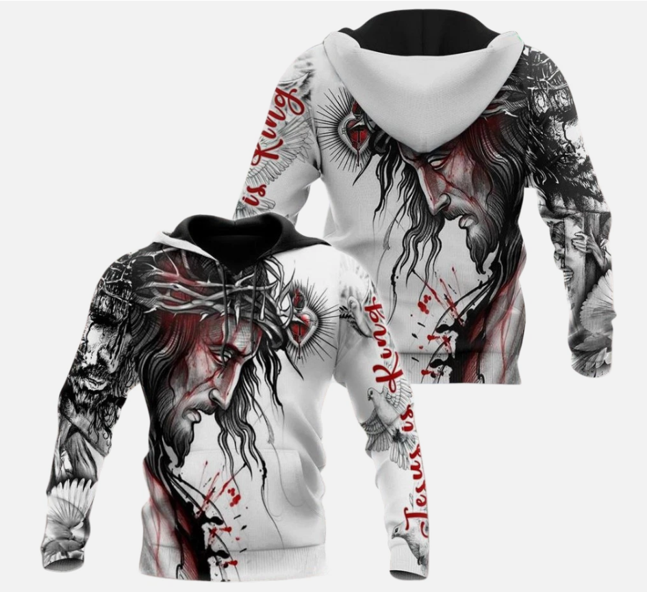 Jesus Catholic 3D All Over Print Hoodie