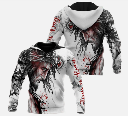 Jesus Catholic 3D All Over Print Hoodie
