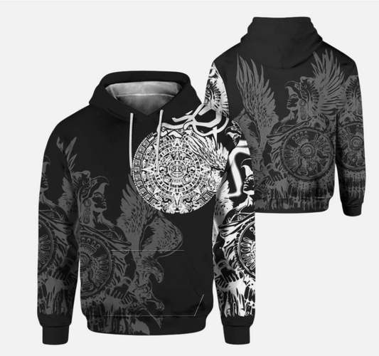 Aztec Tattoo Special 3D All Over Print Hoodie