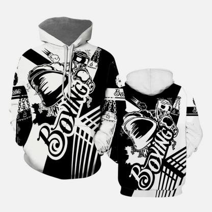 Art Boxing 3D All Over Print Hoodie