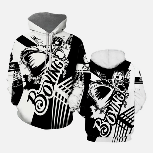 Art Boxing 3D All Over Print Hoodie