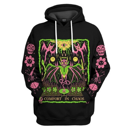3D Comfort in Chaos Custom Hoodie