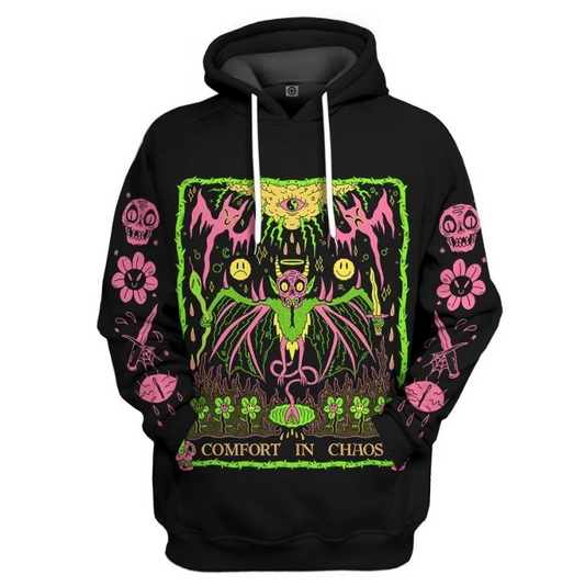 3D Comfort in Chaos Custom Hoodie