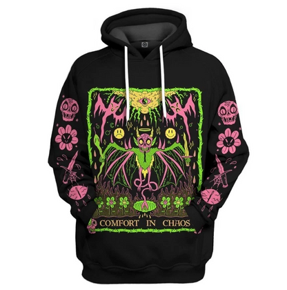 3D Comfort in Chaos Custom Hoodie