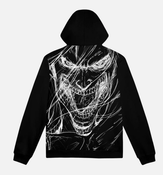 Titan Sketch Hoodie for men women