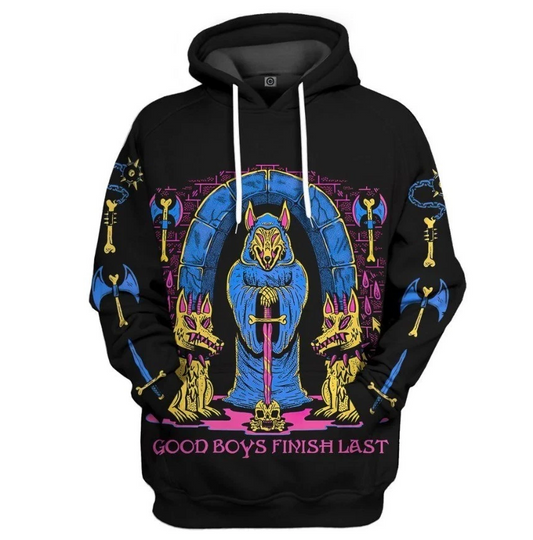 3D Good Boys Finish Last Custom Hoodie