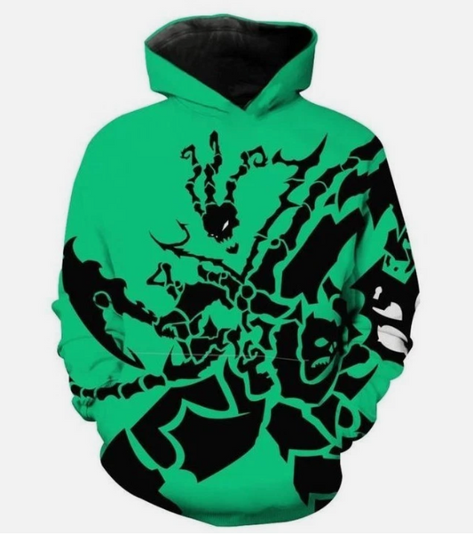 Lol Hoodie Green Thresh Hoodie