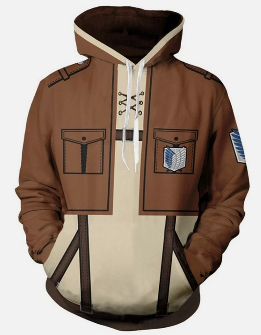 AOT Hoodie Pullover Cosplay