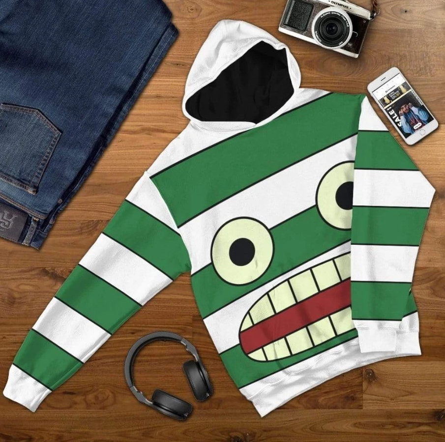 3D Phineas And Ferb Klimpaloon Custom Hoodie