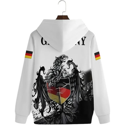 Men's Fashion German Theme Pattern 3D Printed Hoodie
