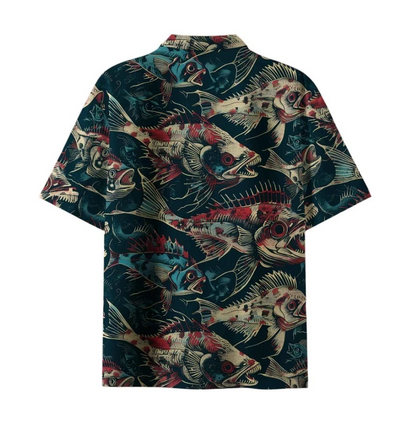 Deep Sea Mutant Fish Hawaiian Shirt