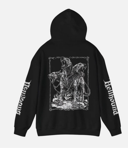 Hell Hound Cerberus Hoodie, Underworld Dog Hades hooded Sweater Alternative Clot