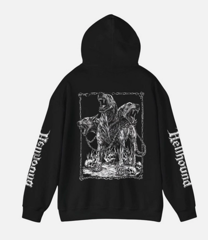 Hell Hound Cerberus Hoodie, Underworld Dog Hades hooded Sweater Alternative Clot