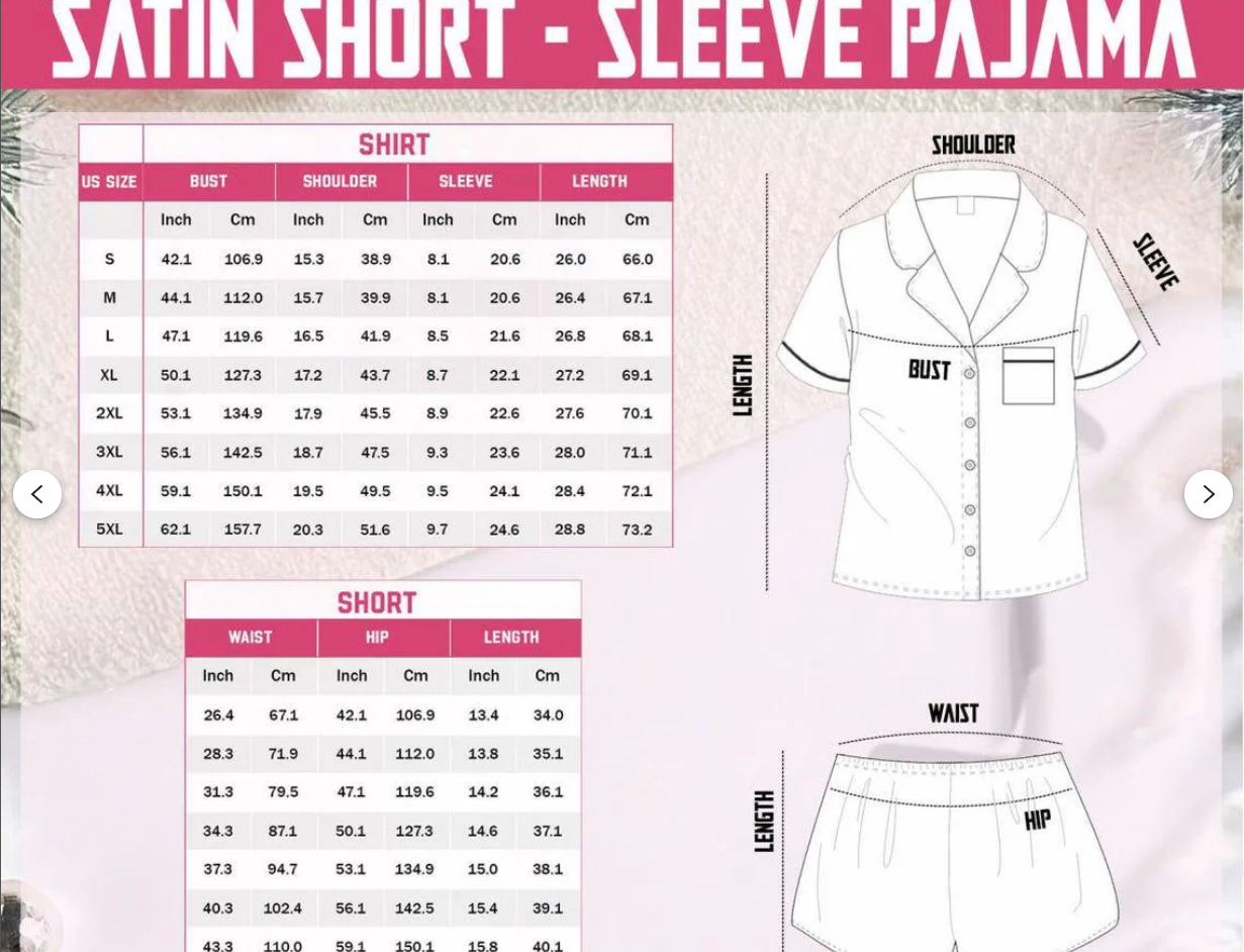 French Bulldog Christmas Sweater Short Sleeve Satin Pajama Set, Pajama Bulldog, Pajama Nightwear Set for Her Women, Pajama Christmas Cute