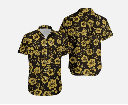 Hawaiian Shirt, Flower Hawaiian Shirt For Men Women