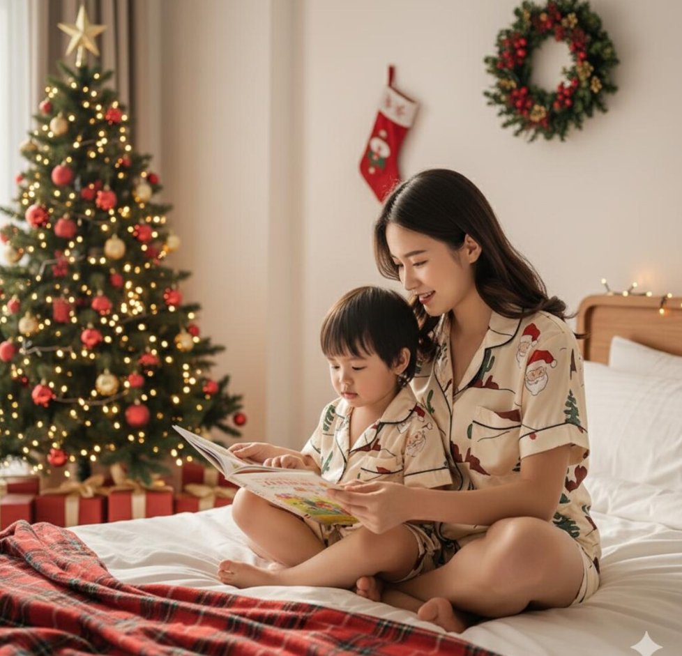 Cowboy Santa Satin Pajamas Set, Christmas Pajamas, Western Christmas Pajamas, Santa Claus Pajamas, Family Christmas Pajamas, Cozy Season Pjs