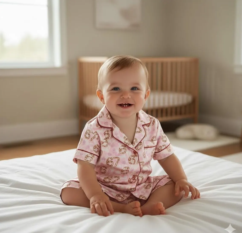 Funny 67 Candy Canes Christmas Satin Pajamas Set, Trendy Christmas Sleepwear, 6 7 Meme Holiday Pajama, Six Seven Pajama, Family Xmas Pajamas