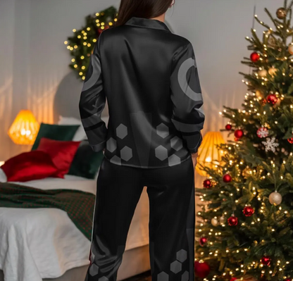 Sussy Bird Cosplay Costume Satin Pajamas Set, Derpy Tiger Sussie Bird Pajamas, Demon Hunters Pajamas, Sussy Bird Costume, Kpop Demon Hunter