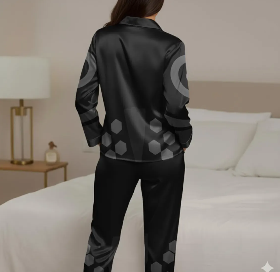 Sussy Bird Cosplay Costume Satin Pajamas Set, Derpy Tiger Sussie Bird Pajamas, Demon Hunters Pajamas, Sussy Bird Costume, Kpop Demon Hunter