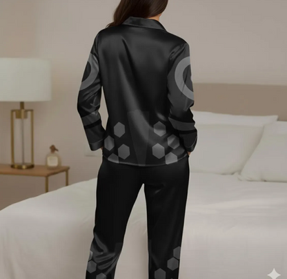 Sussy Bird Cosplay Costume Satin Pajamas Set, Derpy Tiger Sussie Bird Pajamas, Demon Hunters Pajamas, Sussy Bird Costume, Kpop Demon Hunter