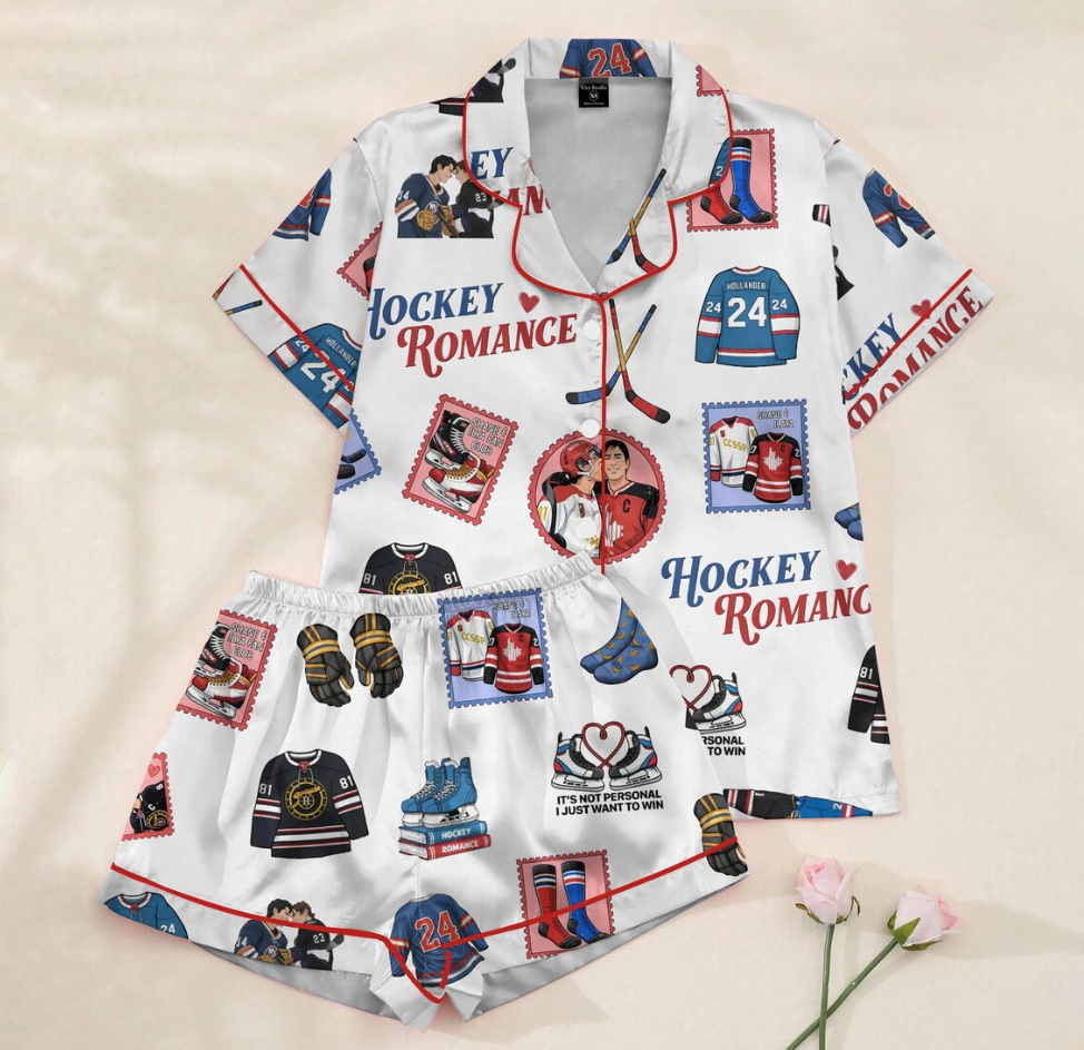 Hudson Williams Connor Storrie Pajamas Set, Heated Rivalry Inspired Pajamas Women, Ilya Rozanov Shane Pjs For Fan, Hudson Williams Gift