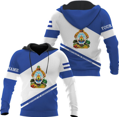 Personalized Honduras Hoodie Camisa Honduras Hoodies Honduras Sweaters Shirts Men & Women Honduran Pride Shirt