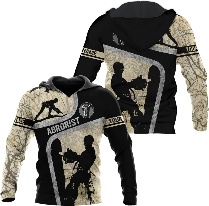 Personalized Arborist Shirts - Arborist Gift Men & Women Custom 3D T Shirt, Zip Up Hoodie, Sweatshirt