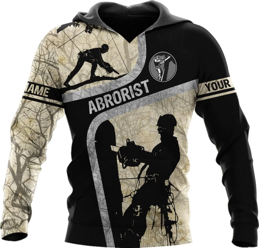 Personalized Arborist Shirts - Arborist Gift Men & Women Custom 3D T Shirt, Zip Up Hoodie, Sweatshirt