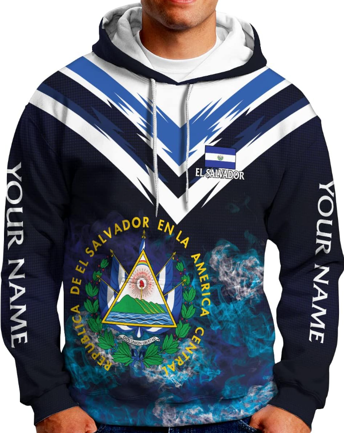 Personalized Salvador Hoodie & Sweater - Men & Women's El Salvador Shirt