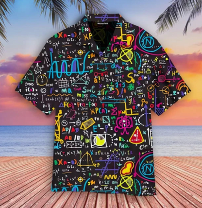 Back to School Physics Teacher Hawaiian Shirt