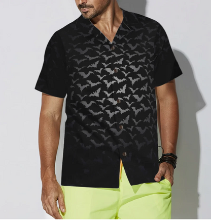 Seamless Bat Goth Hawaiian Shirt