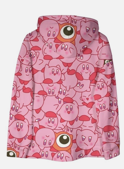Kirby Hoodie Shirt Trendy Unisex Hoodie Anniversary Hoodie Kirby Shirt Gifts