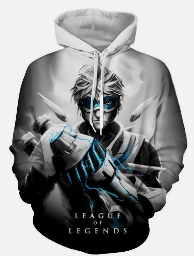 League of Legends Ezreal Prodigal Explorer 3D Artwear Hoodie