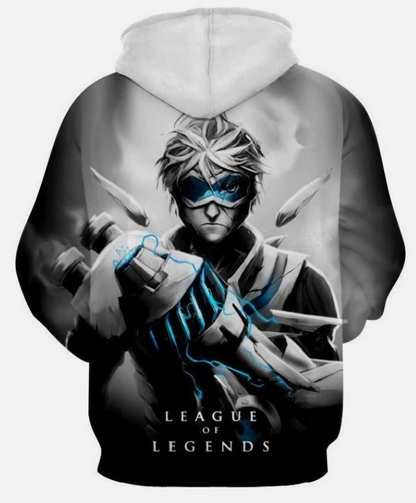 League of Legends Ezreal Prodigal Explorer 3D Artwear Hoodie